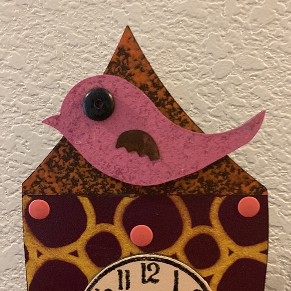 Hand made wall clock